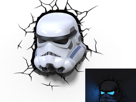 Lampada da Muro 3D Star Wars Stormtrooper Cheap