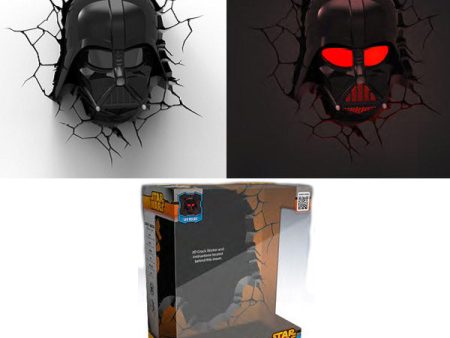 Lampada da Muro 3D Star Wars Darth Vader Online Sale