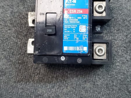 Eaton CSR2200N CH Main Breaker Kit USED TESTED Online Hot Sale