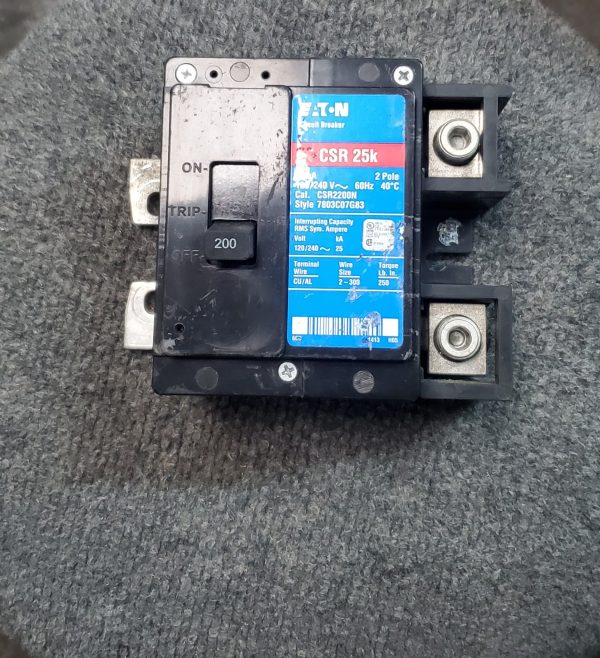 Eaton CSR2200N CH Main Breaker Kit USED TESTED Online Hot Sale