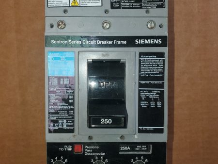 250 AMP Siemens FD63F250 Circuit Breaker Hot on Sale