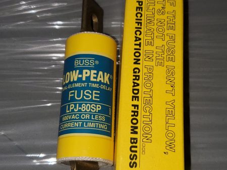 Cooper Bussmann LPJ-80SP Class J Low-Peak Time Delay Fuse Supply