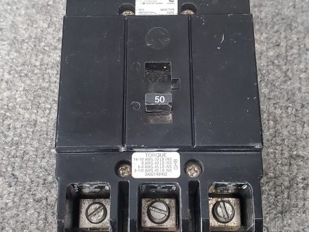 Eaton Cutler-Hammer GHB3050 3 Pole Circuit Breaker Discount