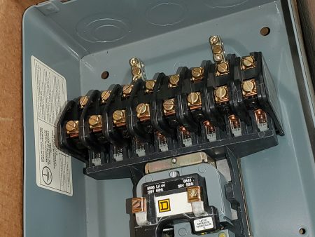 8903LG80V02 - Square D - 30 Amp 8 Pole Contactor 30 Amp - 600 Volt Online