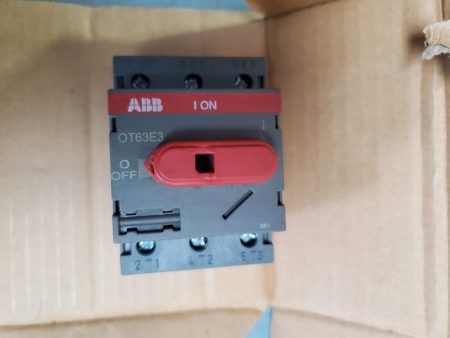 ABB OT63E3 3 Pole 80 AMP Disconnect Switch 1SCA022376R6410  0T63E3 on Sale