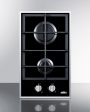 12  Wide 2-burner Gas Cooktop Fashion